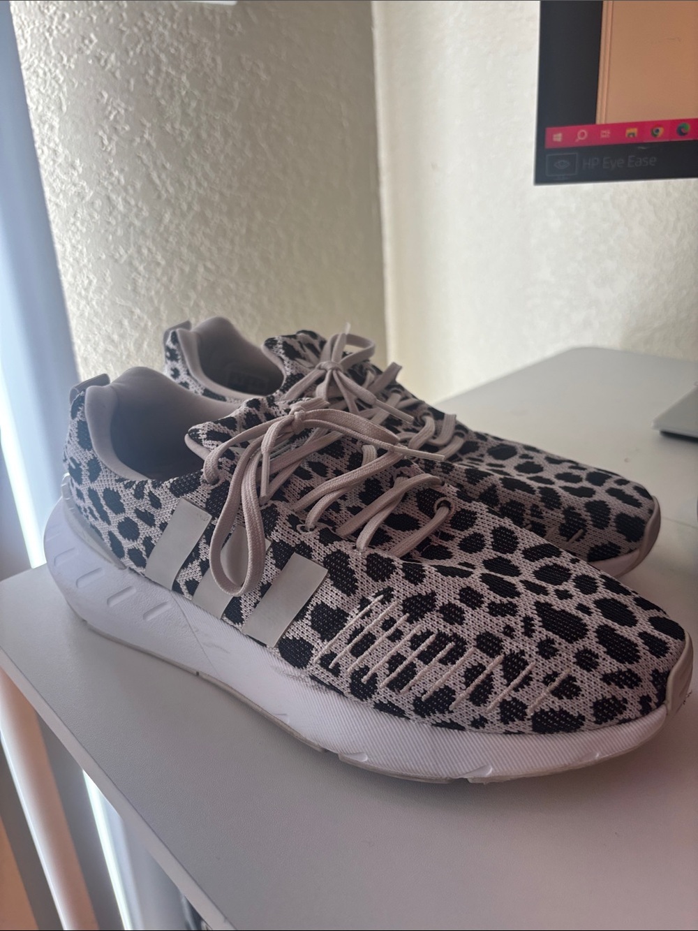 Adidas leopard print